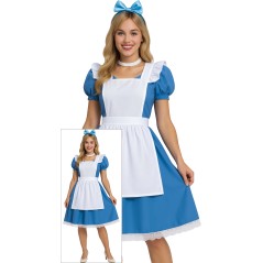 Disfraz Alicia vestido azul tallas mujer-El Informal Santander