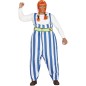 Peluca rizos rubia Sandy