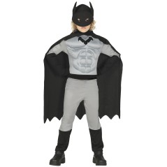 Disfraz superheroe caballero oscuro bat para niño tallas