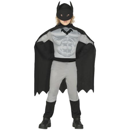 Disfraz superheroe caballero oscuro bat para niño tallas