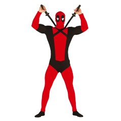 Disfraz antiheroe rojo Dead para hombre talla L. El Informal Santander