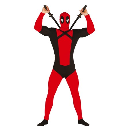 Disfraz antiheroe rojo Dead para hombre talla L. El Informal Santander