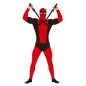 Disfraz antiheroe rojo Dead para hombre talla L