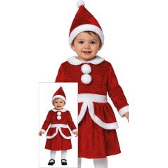 Disfraz Mama Noel para bebe niña navidad-El Informal Santander
