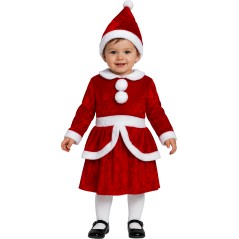 Disfraz Mama Noel para bebe niña navidad