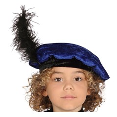 Disfraz paje de rey azul para niño tallas-El Informal Santander