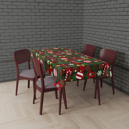Mantel navidad candy 137x274 cm