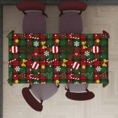 Mantel navidad candy 137x274 cm-El Informal