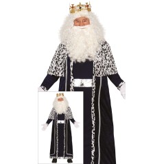 Disfraz rey mago melchor negro adulto talla L 52-54-El Informal