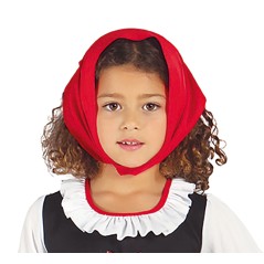 Disfraz posadera o pastora roja para niña-El Informal Santander