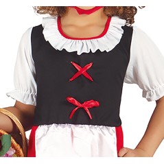 Disfraz posadera o pastora roja para niña-El Informal Santander