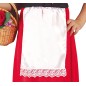 Disfraz posadera o pastora roja para niña
