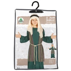 Disfraz pastorcito verde san jose hebreo talla 3-4-El Informal