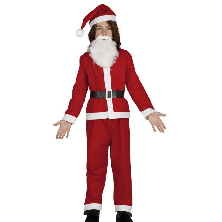 Disfraz papa noel infantil tallas 7-9 años