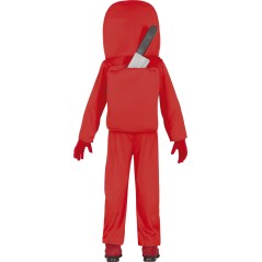 Disfraz Astronauta Among Us rojo para niño . El Informal Santander