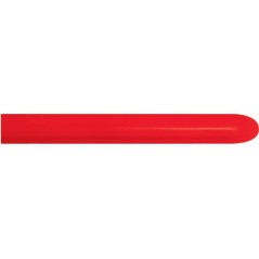 Globo 160 rojo modelar Sempertex 100 uds 2,5x150 cm