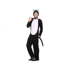Disfraz gato negro para hombre talla ML 8422259387688 38768