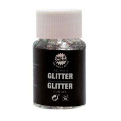 Purpurina en gel escarcha plata para la piel 8434077158050 15805