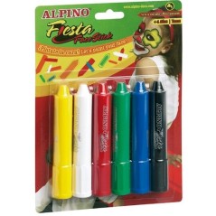 Pinturas alpino face stick 6 uds 8413240469773 DL000014