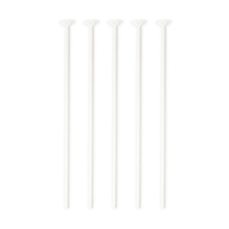 Varillas para globos blancas 10 uds 40 cm 5712735033516 5744