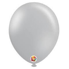 Globos gris 50 uds de 30 cm Ballonia