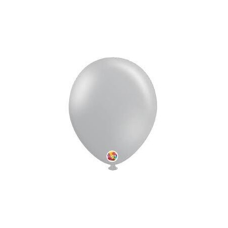 Globos gris 50 uds de 30 cm Ballonia