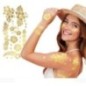 Tattoos oro flores hippie