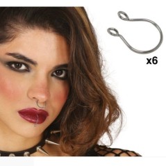 Piercings metalicos 6 uds 8434077272367 27236