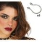 Piercings metalicos 6 uds