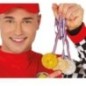 Medallas oro plata y bronce 3 uds