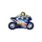 Globo Moto GP azul 96x73 cm