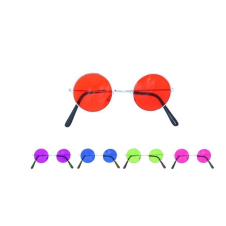 Gafas hippie o Lenon colores surtidos 1 ud 8433584402168 40216