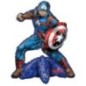 Globo Capitan America 45x50 cm aire