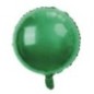 Globo verde redondo 45 cm helio o aire