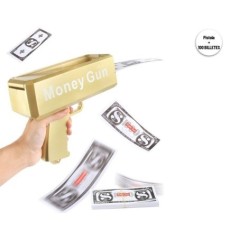 Pistola de billetes con 100 cambios money gun 8433584952458 95245