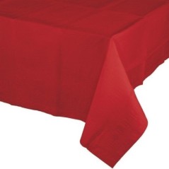 Mantel Rojo papel 120x180 cm