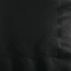 Servilletas negras 20 uds 33 cm