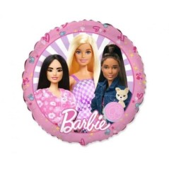 Globo Barbie and fiends 45 cm helio o aire