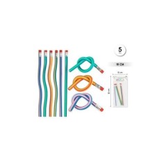 Lapices flexibles 5 uds para piñatas