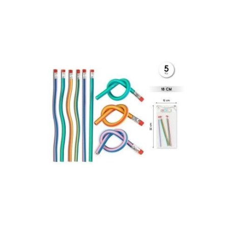 Lapices flexibles 5 uds para piñatas