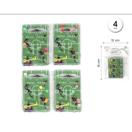 Juguete mini pinball futbol pinatas 4 uds 8433584594733 59473