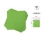 Servilletas verdes 12 uds 33 cm