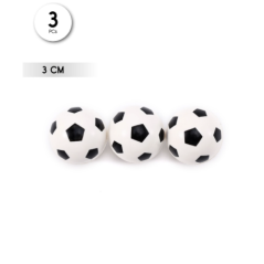 Pelotas goma forma balon futbol 3 uds