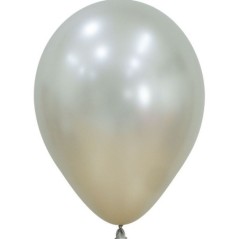 Globo Latex R12 Sempertex Silk Perla 30cm En Bolsa De 50 Unidades