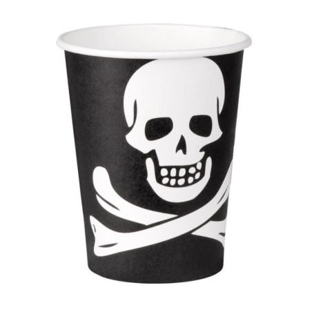 Vasos piratas 10 uds cumpleaños