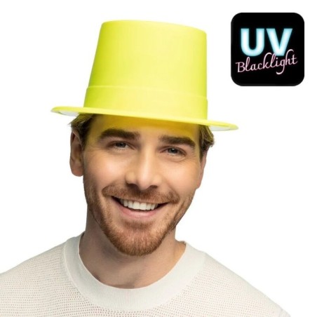 Sombrero amarillo neon chistera 8712026015174 1517