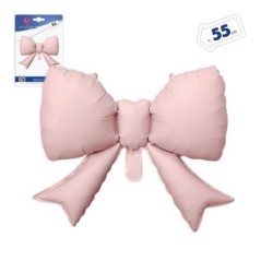 Globos foil lazo rosa mate 55x43 cm 8447196176843 17684