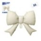 Globos foil lazo beige mate 55x43 cm