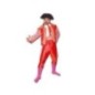Disfraz Torero rojo talla S