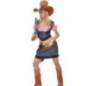Disfraz vaquera mujer talla ML